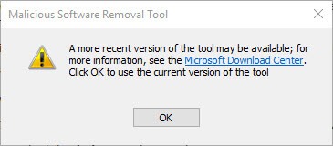 malicious software removal tool