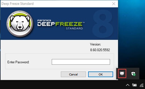 open deep freeze software