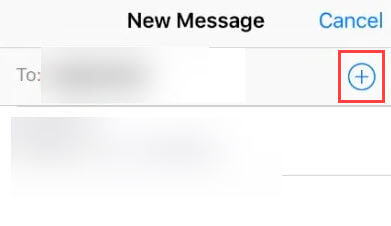 add new contact on iphone