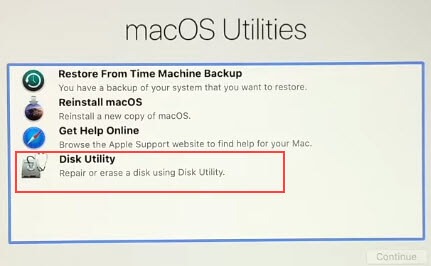 macbook disk utility