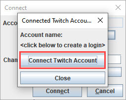 connect twitch account to chatty