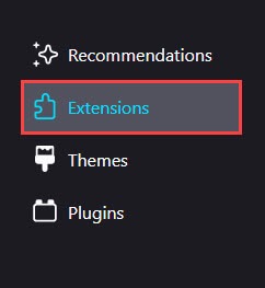 firefox extension option